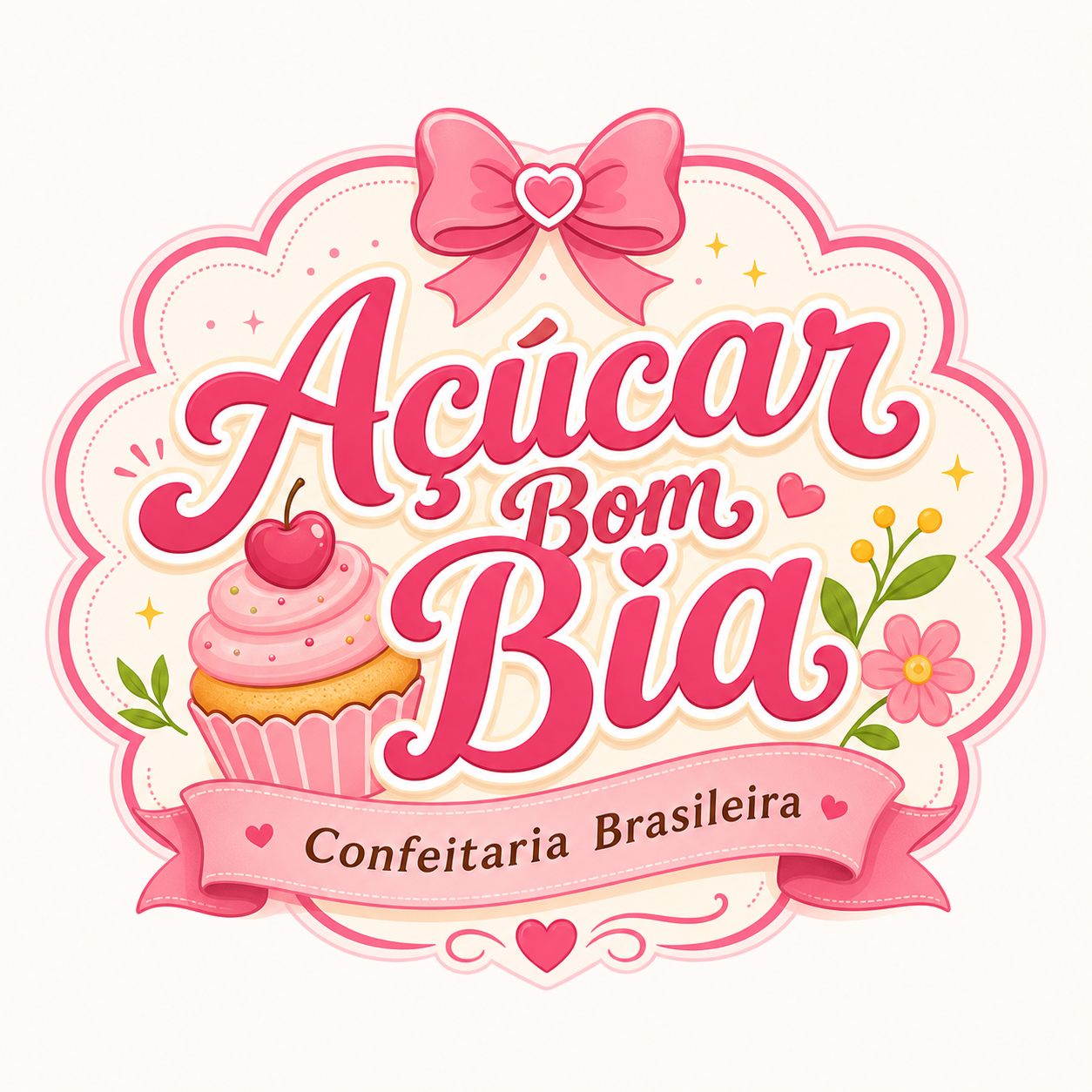 Açúcar Bom Bia bakery logo